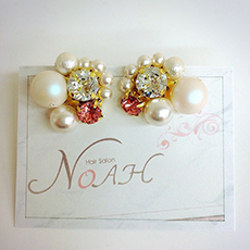 ハンドメイドピアス