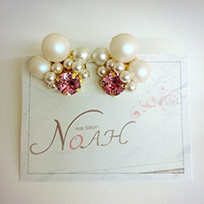 ハンドメイドピアス