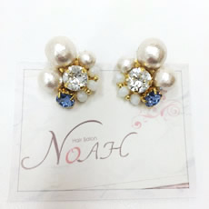 ハンドメイドピアス